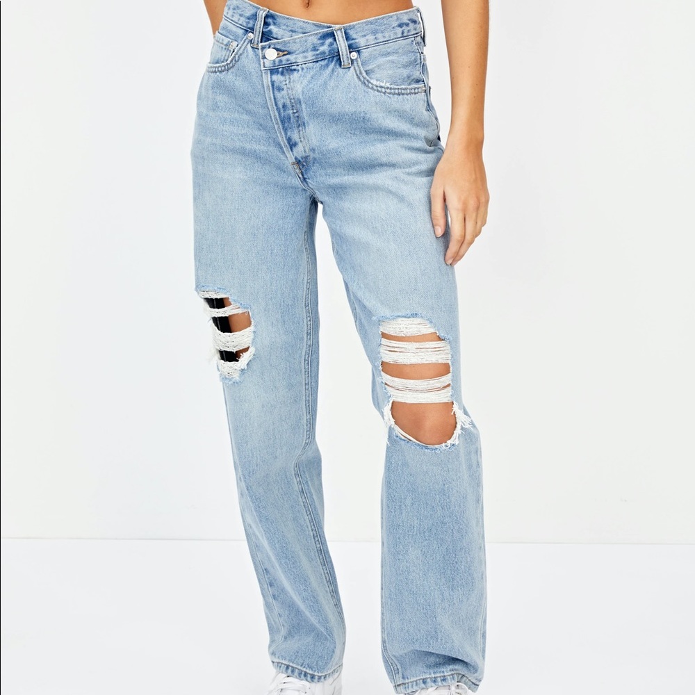 Glassons asymmetric jeans